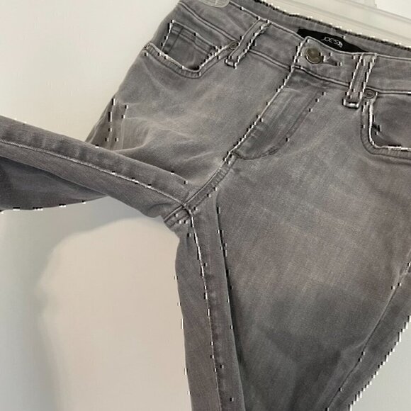 JOE'S JEANS JOES JEANS Skinny Ankle Jeans Gray Faded Stretch Cropped Crop 26 W26 - Picture 7 of 12